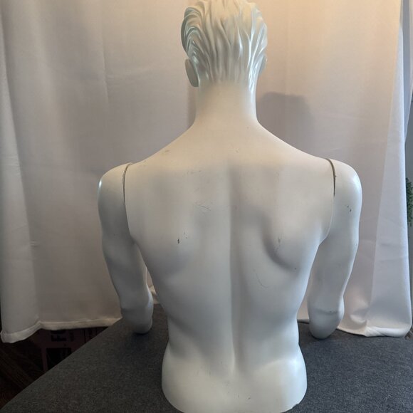 Male Mannequin Male Torso w Removable Arms Commercial Grade - Picture 4 of 8